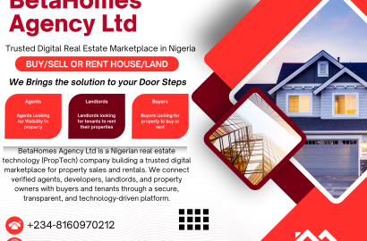 Welcome to BetaHomes Agency Ltd – Your Trusted Real Estate Partner!